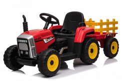 Coche eléctrico para niños Tractor Lite - rojo