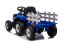 Coche eléctrico para niños Tractor Lite - azul