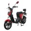 Electric scooter RACCEWAY® PAŘEZ 40, with license plate, red