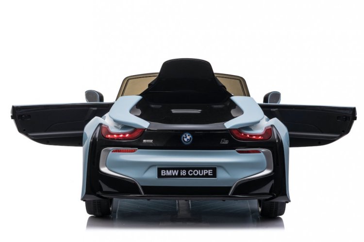 Dětské elektrické auto BMW i8 Coupe sv.modrá