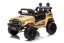 Children's electric car Toyota FJ Cruiser brown yellow/khaki