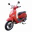 Electro scooter RACCEWAY® JLG-E-MOTO, red