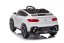 Coche eléctrico para niños Mercedes GLC coupé blanco/blanco