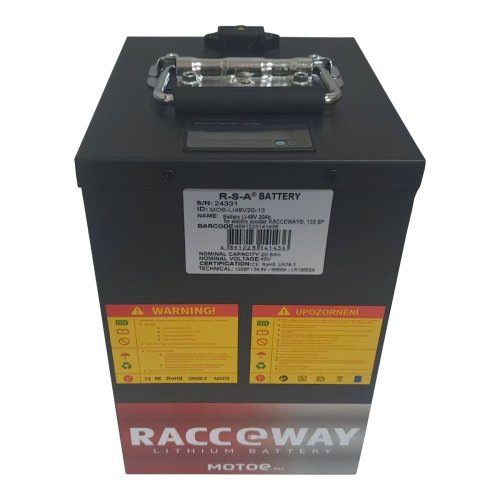 Battery LI-48V 20Ah, for electric scooter RACCEWAY® HP, 13S 8P