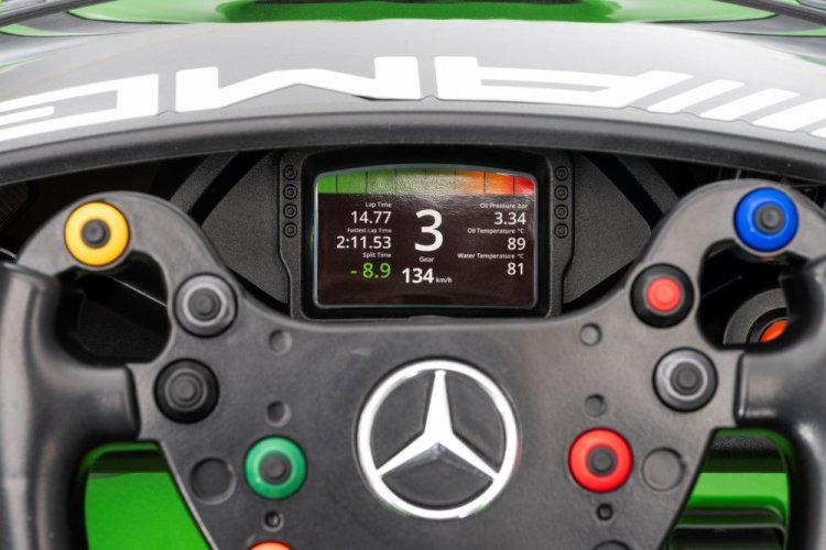 Detské elektrické auto Mercedes AMG GT3 Premium zelená
