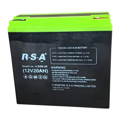 Batería PB-12V, 20Ah, para electro scooter RACCEWAY® 2511220250530