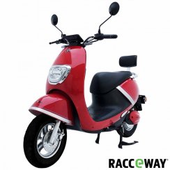 Electro scooter RACCEWAY® MONA, red
