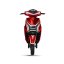 Electric scooter RACCEWAY® CITY 45, driving licence required, red