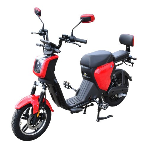 Elektroskúter RACCEWAY® PAŘEZ 40, s RP, červený