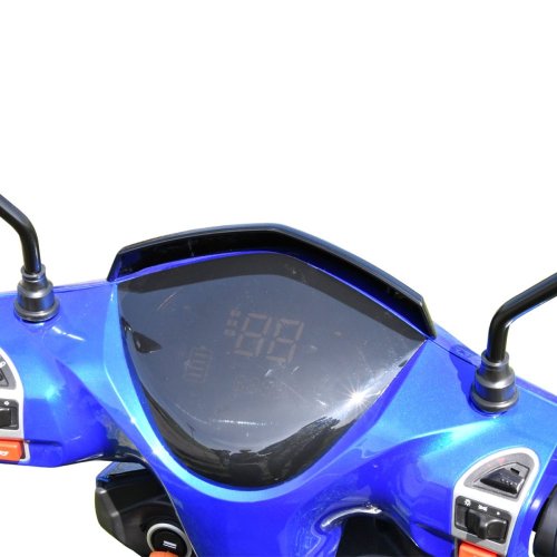 Electric scooter RACCEWAY® E-FICHTL®, white-gloss, without battery