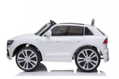 Coche eléctrico infantil Audi Q8 blanco
