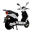 Electric scooter RACCEWAY® E-FICHTL®, white-gloss, without battery
