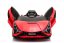 Detské elektrické auto Lamborghini Sian červená/red