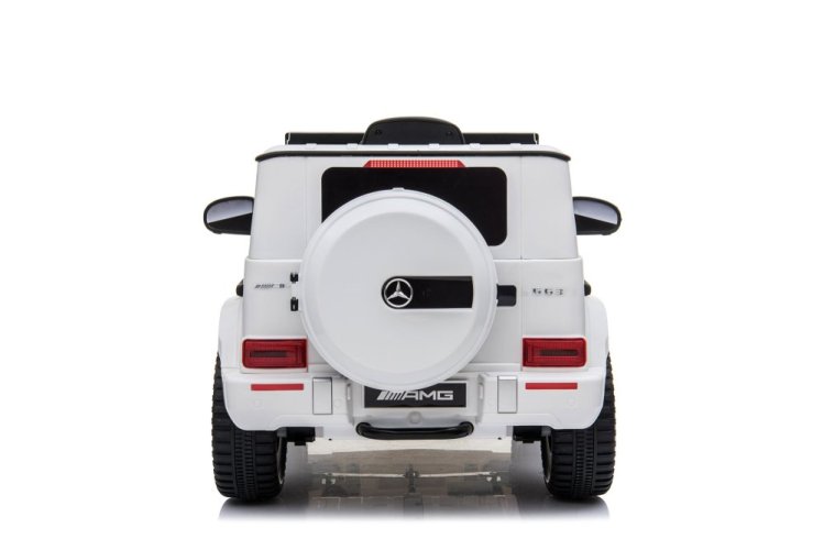Dětské elektrické auto Mercedes G63 AMG bílá