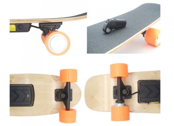 Electric skateboard Eljet Double Power