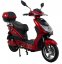 Electro scooter RACCEWAY® E-FICHTL®, red-glossy with 12Ah battery