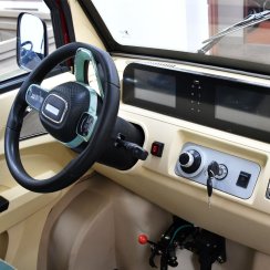 Elektrická pracovná štvorkolka RACCEWAY® HIPPO, biela