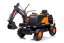 Excavadora eléctrica para niños Volvo naranja, Li-Ion