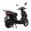 Electric scooter RACCEWAY® E-FICHTL®, glossy black with 20Ah battery