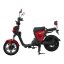 Electric scooter RACCEWAY® PAŘEZ 40, with license plate, red
