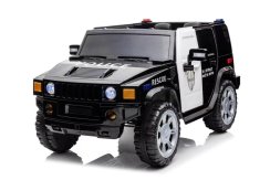 Coche de policía eléctrico para niños RANGER Eljet negro, Li-Ion