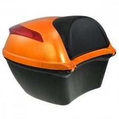 Zadní kufr k elektroskútru RACCEWAY® E-BABETA®, oranžový mat