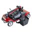 Electric four-wheeled cart RACCEWAY® SPLIT, white