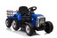 Coche eléctrico para niños Tractor Lite - azul