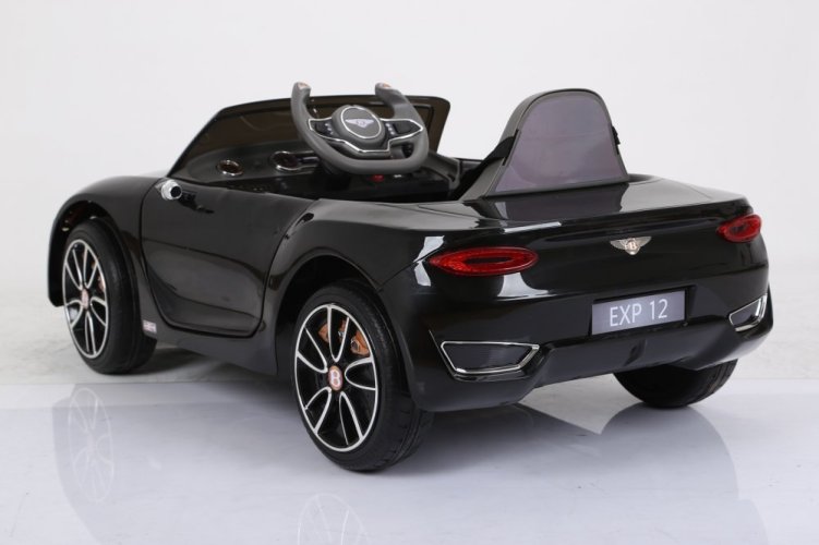 Coche eléctrico infantil Bentley EXP 12 negro