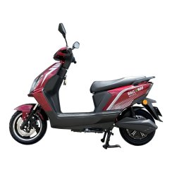 Patinete eléctrico RACCEWAY® RC45, color burdeos