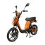 Scooter eléctrico RACCEWAY E-BABETA, naranja-mate