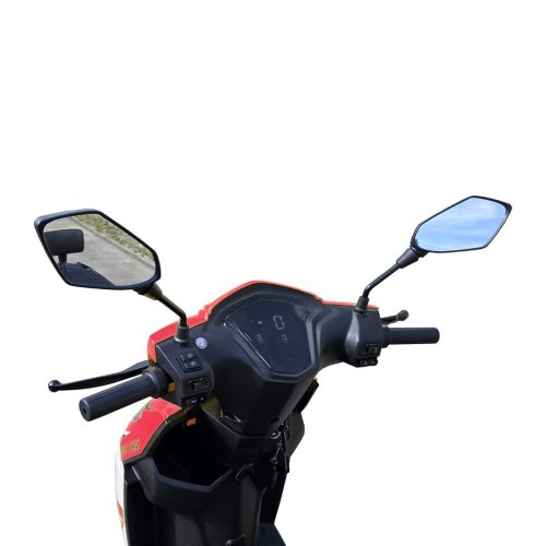 Electric scooter RACCEWAY® CITY 45, driving licence required, red