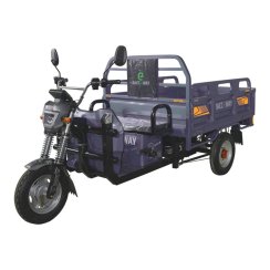 Three-wheeled cargo trolley RACCEWAY® KUTIL PLUS, grey