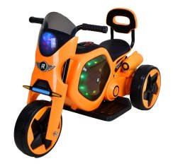 Triciclo eléctrico para niños RACCEWAY®, naranja