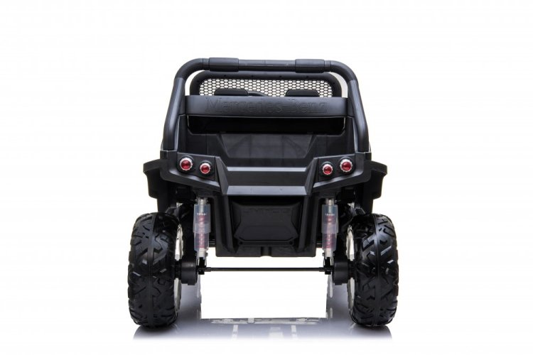 Coche eléctrico para niños Mercedes Benz Unimog Truck - negro