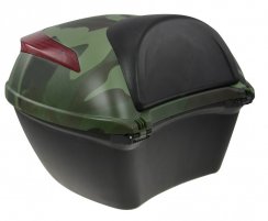 Zadní kufr k elektroskútru RACCEWAY® E-BABETA®, maskáč zelený