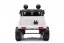 Coche eléctrico infantil Toyota FJ Cruiser blanco