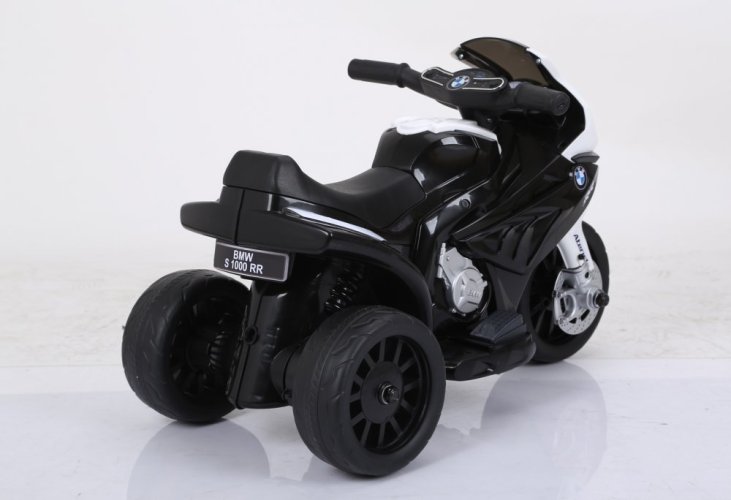 Triciclo eléctrico infantil BMW S1000 RR negro