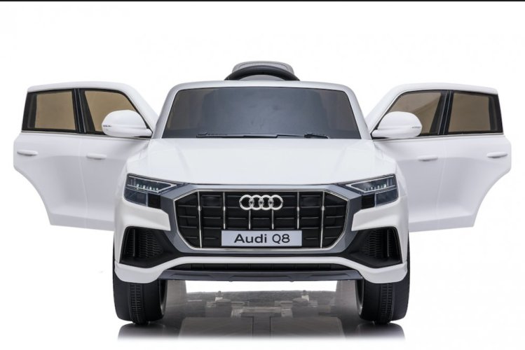 Dětské elektrické auto Audi Q8 bílá