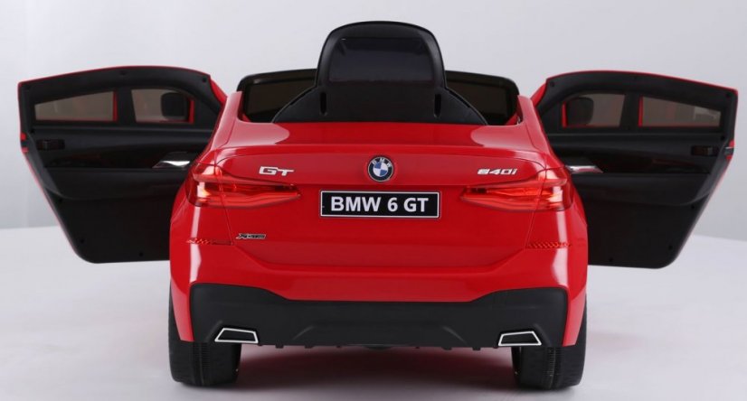 Dětské elektrické auto BMW 6GT červená/red