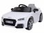 Coche eléctrico infantil Audi TT RS blanco