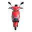 Electric scooter RACCEWAY® CITY 45, driving licence required, red