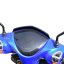 Electric scooter RACCEWAY® E-FICHTL®, white-gloss, without battery