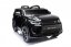 Coche eléctrico para niños Land Rover Discovery Sport negro/negro