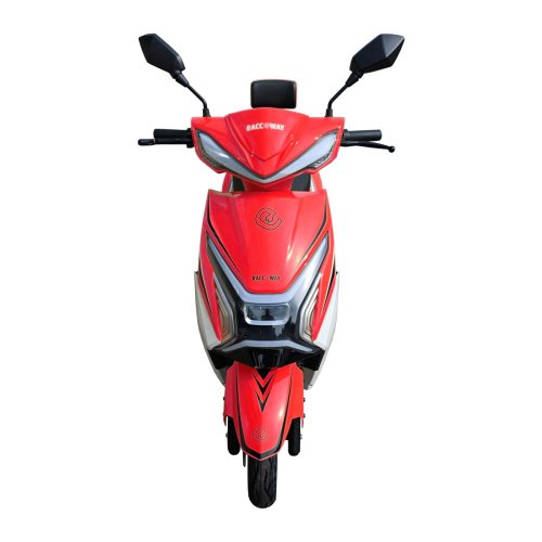 Elektroskúter RACCEWAY® CITY 45, s VP, červený