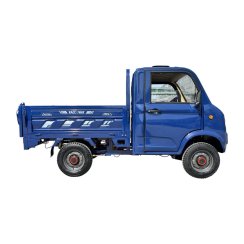 Carro de carga de cuatro ruedas RACCEWAY® HIPPO, azul