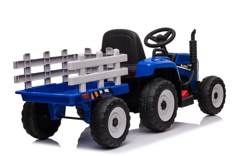Coche eléctrico para niños Tractor Lite - azul