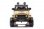 Children's electric car Toyota FJ Cruiser brown yellow/khaki