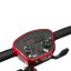Electric four-wheeled cart RACCEWAY® FOLD, burgundy