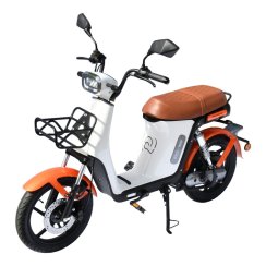 Elektroskútr RACCEWAY® E-BABETA® II, bílo-oranžová